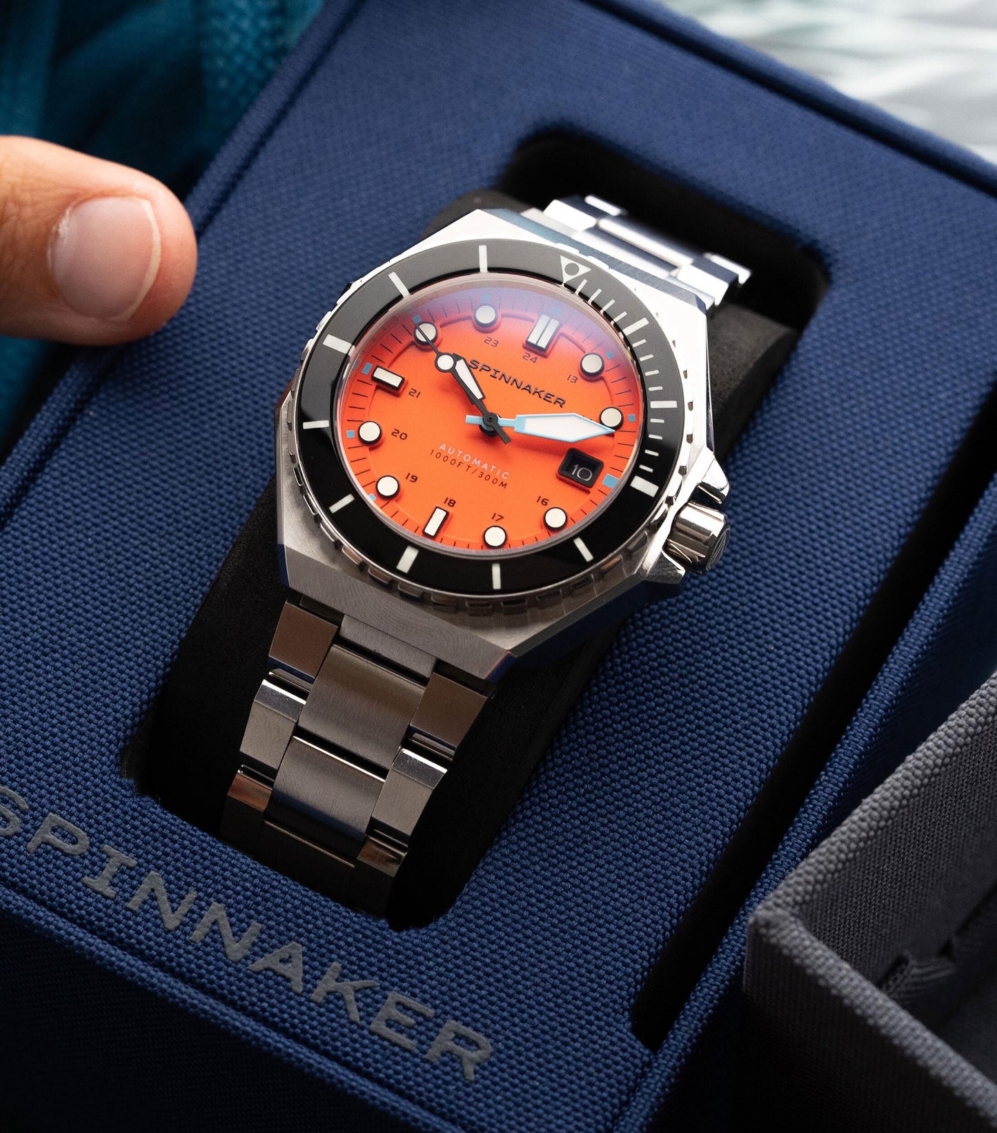 SPINNAKER
Reloj para Hombre Dumas Tangerine casual plateado