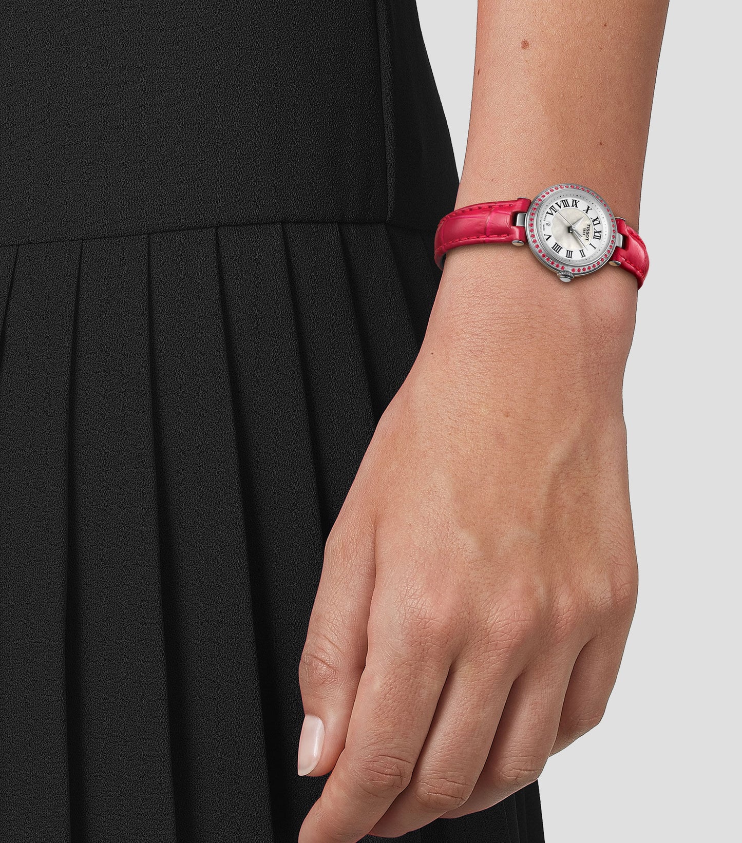 TISSOT
Reloj para Mujer T-Lady Bellissima Casual, Acero, Rosa