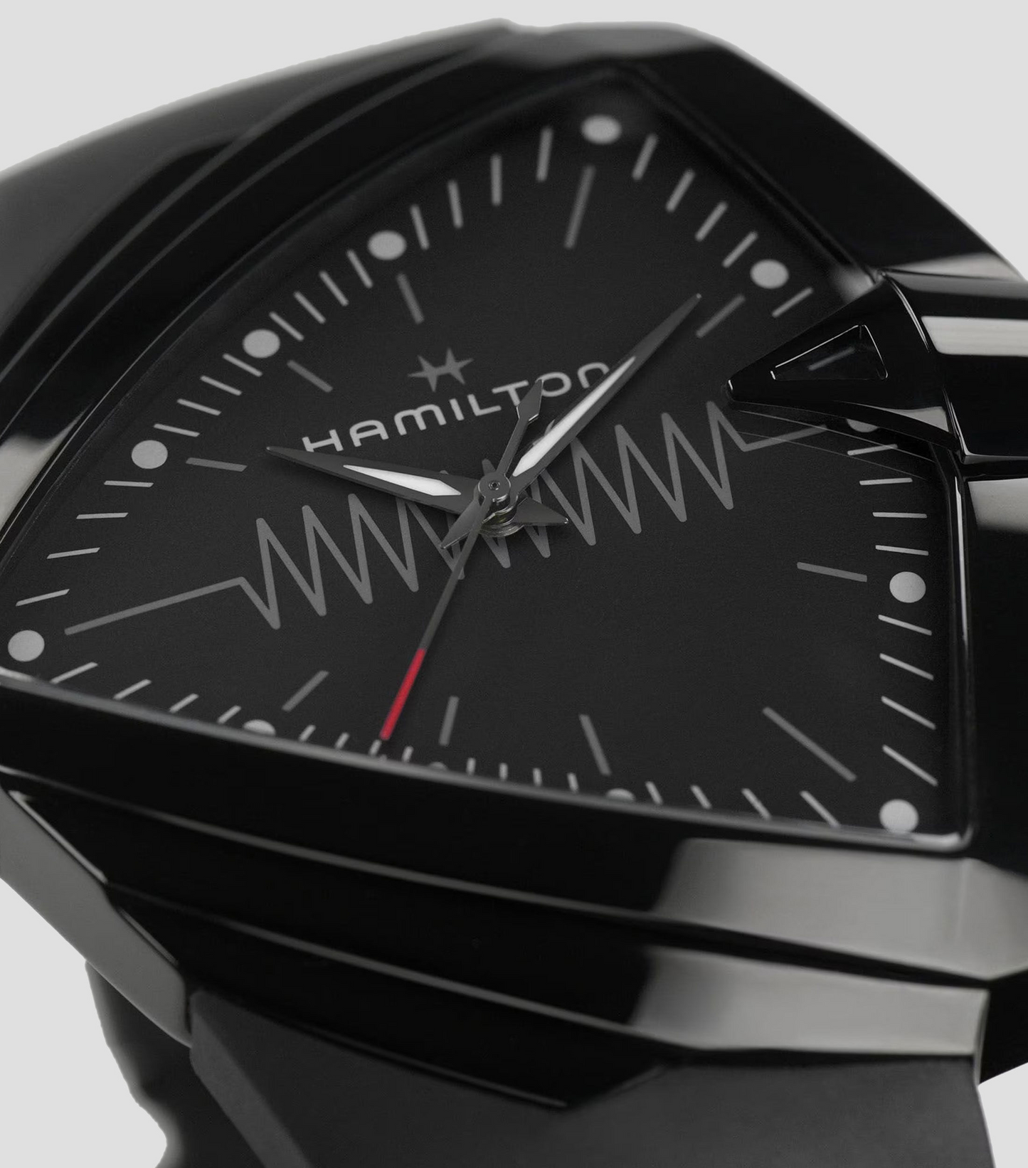 HAMILTON
Reloj para hombre Ventura XXL Bright casual, Negra