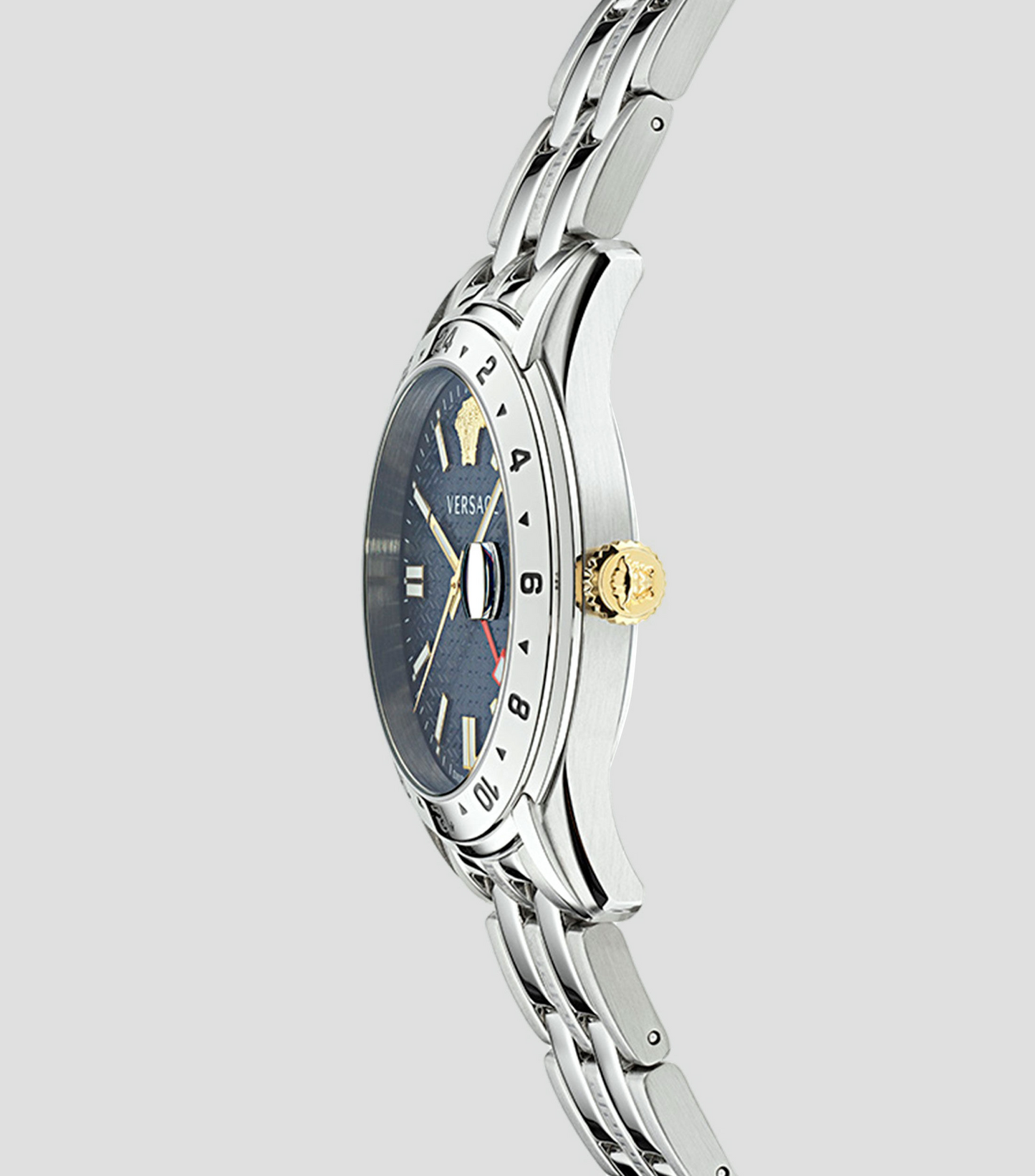 VERSACE
Reloj para Hombre Greca Time Gmt de vestir, Azul
