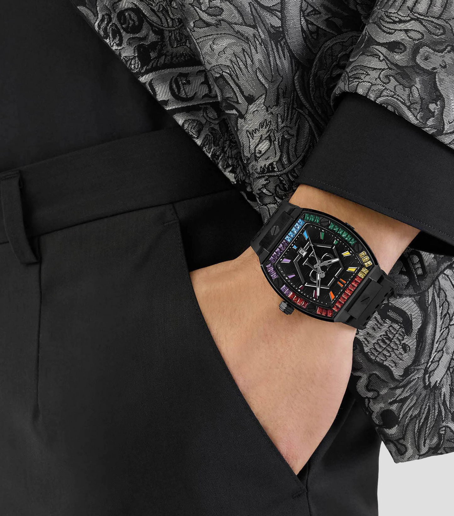 PHILIPP PLEIN
Reloj para Hombre The Hexagon Phantom casual negro