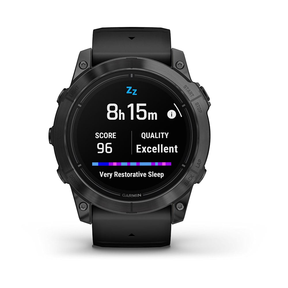 epix™ Pro (Gen 2) Edición estándar | 51 milímetros
Gris con correa negra