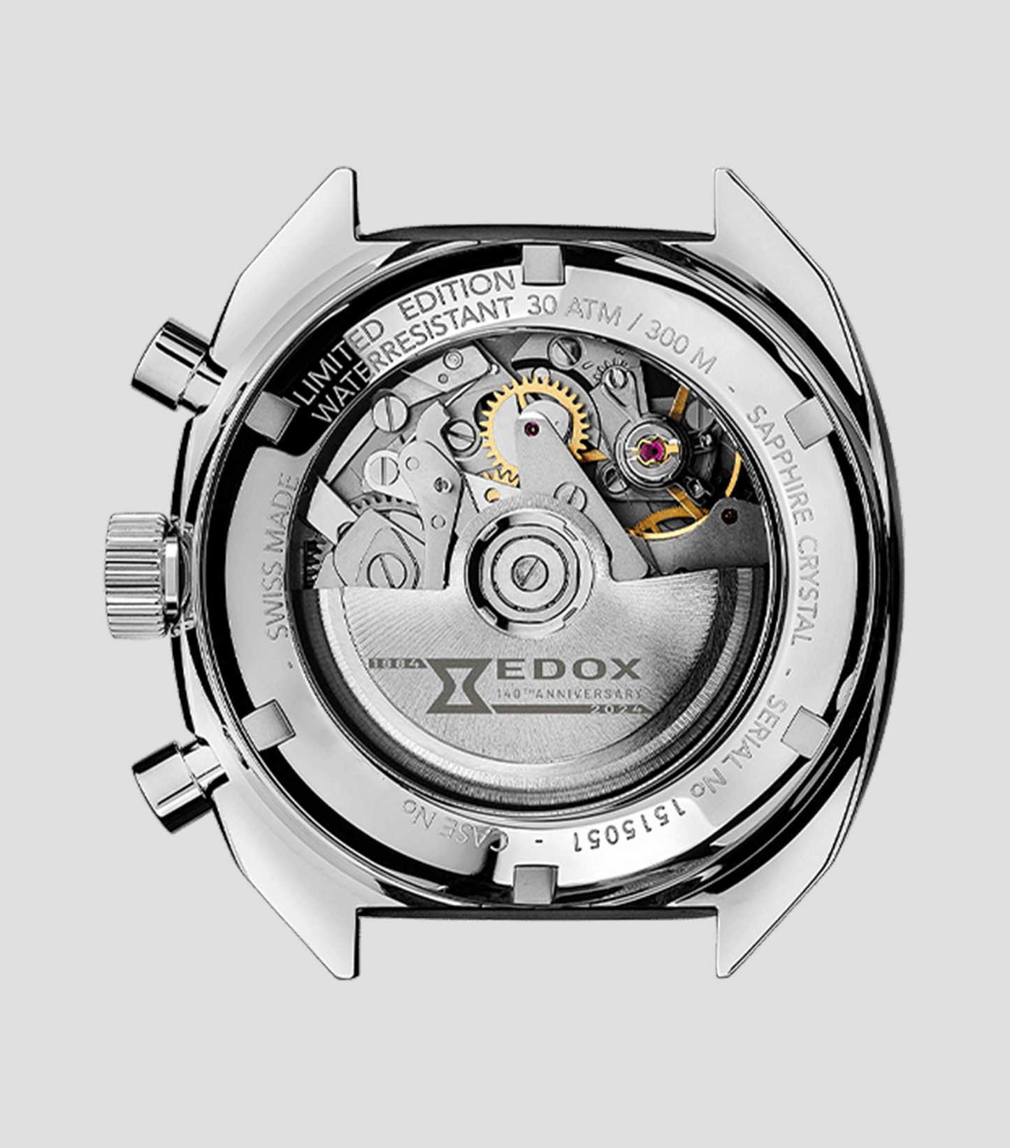 EDOX
Reloj para Hombre Sportman Edición Especial, Plateado
