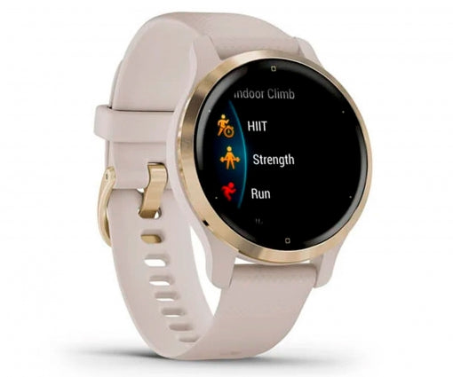 Reloj Garmin Venu 2s Tundra/champagne Smartwatch Multideporte Wifi Gps Integrado Frecuencia Actividad Sueño 40mm