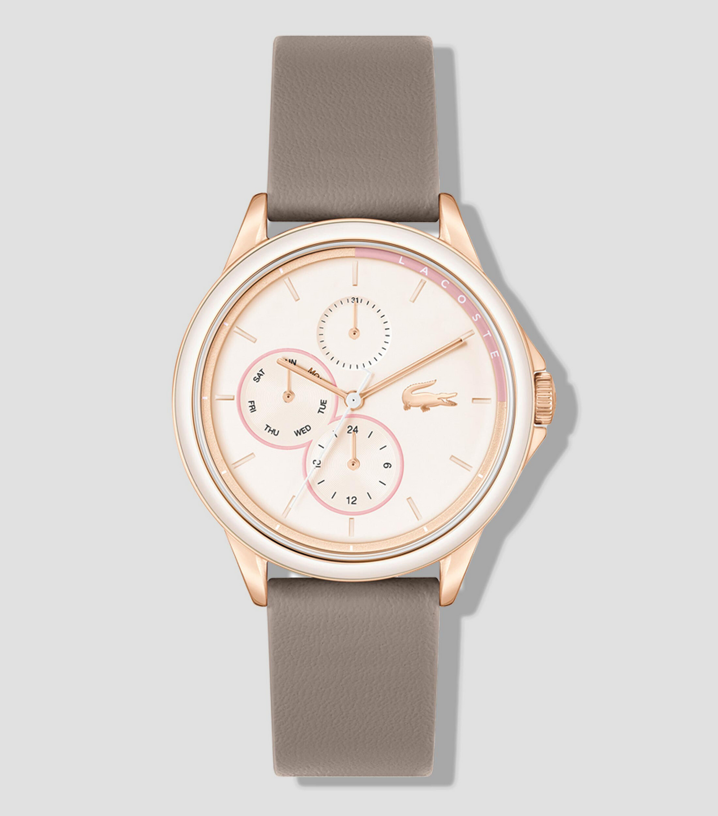LACOSTE
Reloj para mujer Skyhook deportivo Dorado