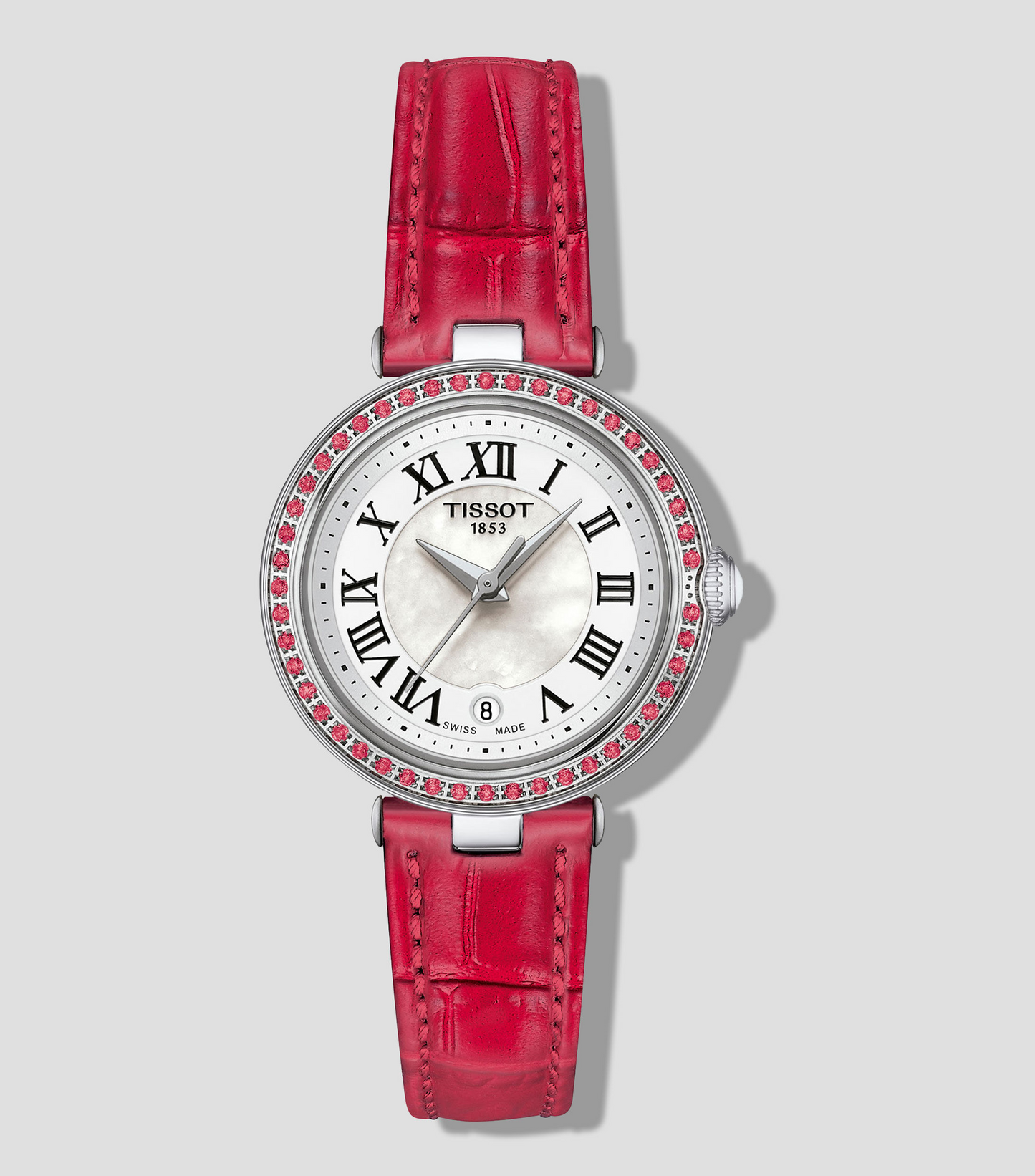 TISSOT
Reloj para Mujer T-Lady Bellissima Casual, Acero, Rosa